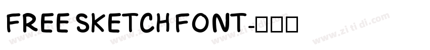 FREE SKETCH FONT字体转换